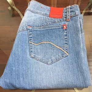 ECHO RED flare jeans (size 11)